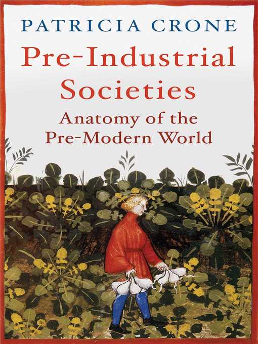 Title details for Pre-Industrial Societies by Patricia Crone - Wait list